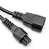 C14 to C5 Power Cable IEC 320 Adapter 3M
