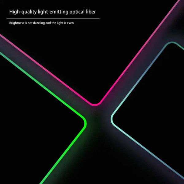 Extra Large 15W RGB Gaming Mouse Pad with Fast Wireless Charging