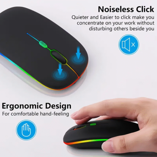 Rechargeable Dual Mode Wireless Mouse
